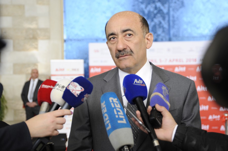 The first day of the exhibition